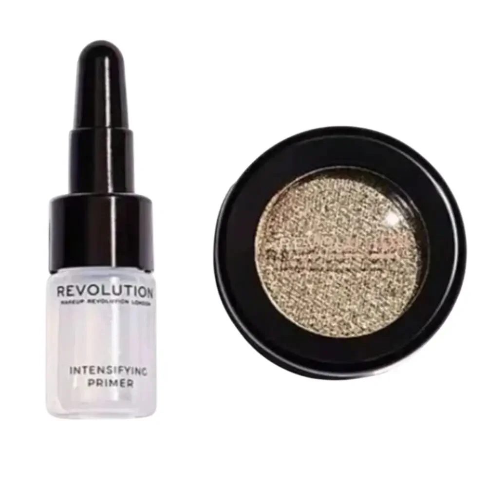 Revolution Flawless Foils Eyeshadow, With Intensifying Primer, Retreat, NWT
